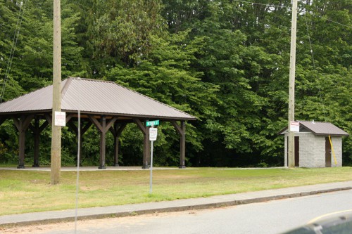 Gazebo toilets